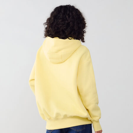 NIKE HOODIE PHOENIX LONG OVERSIZED GIALLO DONNA