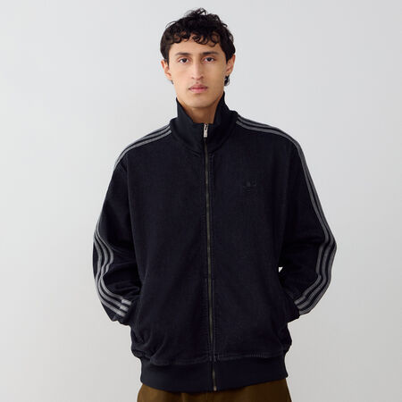 ADIDAS ORIGINALS JACKET FZ FIREBIRD DENIM NERO UOMO