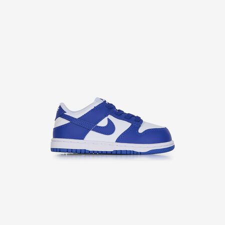 DUNK LOW : BIANCO/BLU