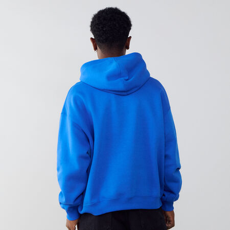 JORDAN HOODIE BROOKLYN BLU/BIANCO UOMO