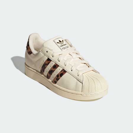 ADIDAS ORIGINALS superstar SUPERSTAR II CHEETAH BIANCO/MARRONE DONNA