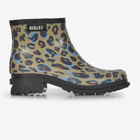 AIGLE FULFEEL LOW LEOPARD BEIGE/MARRONE DONNA