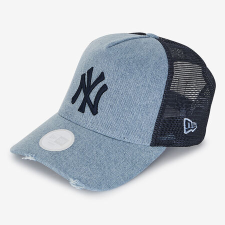 NEW ERA TRUCKER WOMEN NY DENIM BLU/BLU SCURO DONNA
