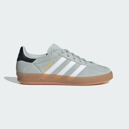 ADIDAS ORIGINALS gazelle GAZELLE INDOOR GRIGIO/BIANCO RAGAZZO