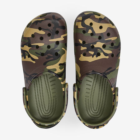 CROCS CLASSIC CLOG CAMO KAKI UOMO