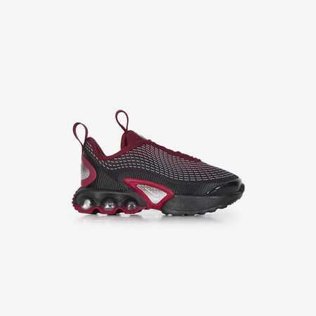 NIKE AIR MAX DN EL NERO/ROSSO NEONATO