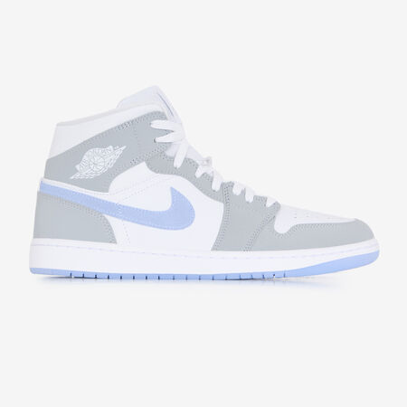 JORDAN air jordan 1 AIR JORDAN 1 MID GRIGIO/BLU UOMO