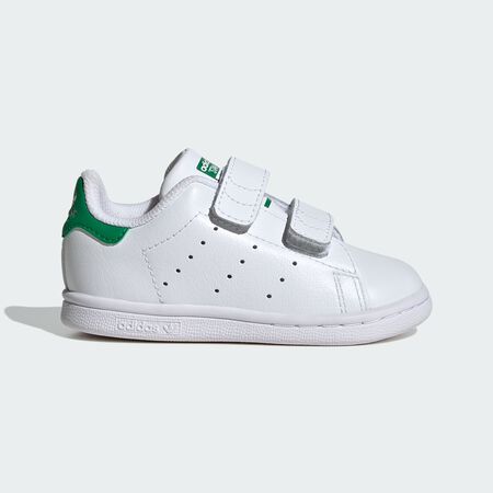 ADIDAS ORIGINALS stan smith STAN SMITH CF BIANCO/VERDE NEONATO