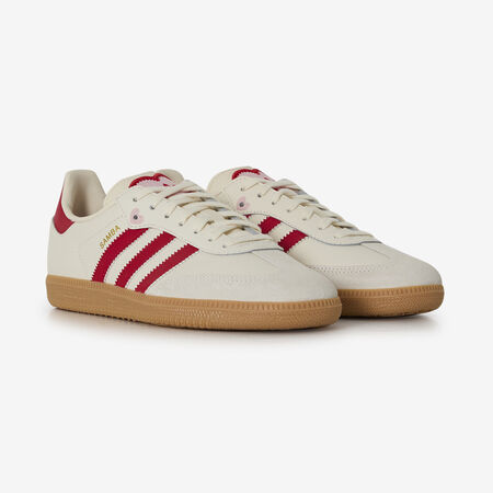 ADIDAS ORIGINALS samba SAMBA OG VALENTINE BEIGE/ROSSO RAGAZZO