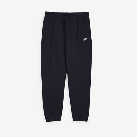 NEW BALANCE PANT JOGGER SMALL LOGO NERO/BIANCO UOMO