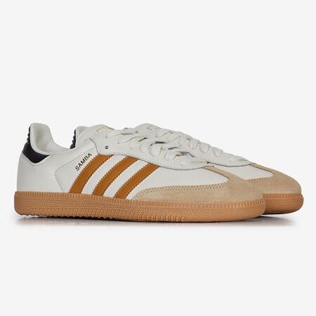 ADIDAS ORIGINALS samba SAMBA OG BEIGE/MARRONE UOMO