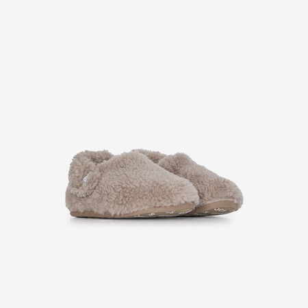 CROCS CLASSIC COZZZY SLIPPER BEIGE NEONATO
