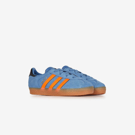 ADIDAS ORIGINALS gazelle GAZELLE BLU/ARANCIONE NEONATO