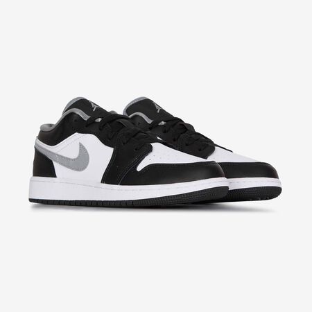 JORDAN AIR JORDAN 1 LOW BIANCO/NERO RAGAZZO
