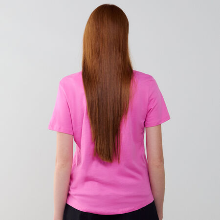 NIKE TEE SHIRT CLUB ROSA/BIANCO DONNA