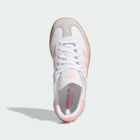 ADIDAS ORIGINALS samba SAMBA OG BIANCO/ROSA BAMBINO