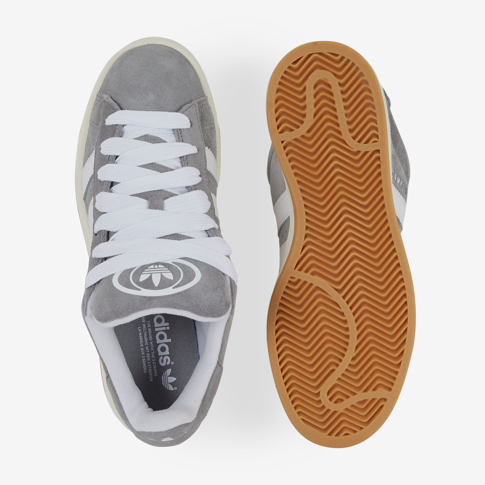 ADIDAS ORIGINALS CAMPUS 00s GRIGIO/BEIGE SNEAKERS UOMO