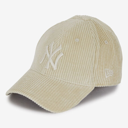 NEW ERA 9FORTY WOMEN NY CORDUROY BEIGE UOMO