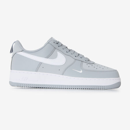 NIKE air force 1 AIR FORCE 1 LOW MINI SWOOSH GRIGIO/BIANCO UOMO