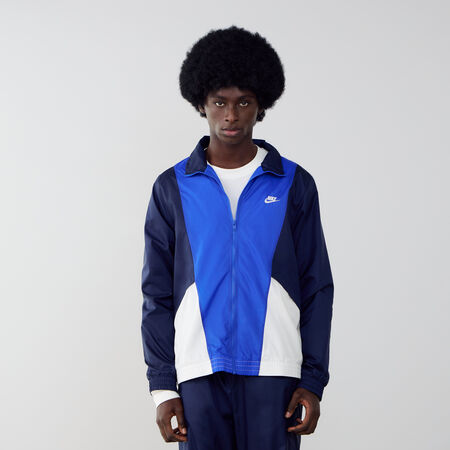 NIKE TRACKSUIT WOVEN NERO/BLU UOMO