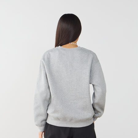 JORDAN SWEAT CREW BROOKLYN GRIGIO/BIANCO DONNA