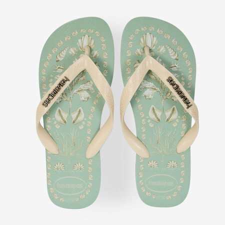 HAVAIANAS TOP TROPICALIA VIBES BLU/BEIGE DONNA
