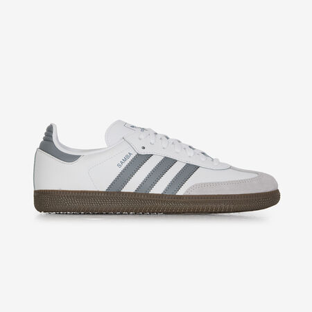 ADIDAS ORIGINALS samba SAMBA OG BIANCO/GRIGIO RAGAZZO