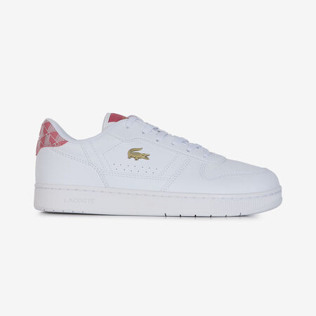 LACOSTE T-CLIP SET MONOGRAM BIANCO/ROSA RAGAZZO
