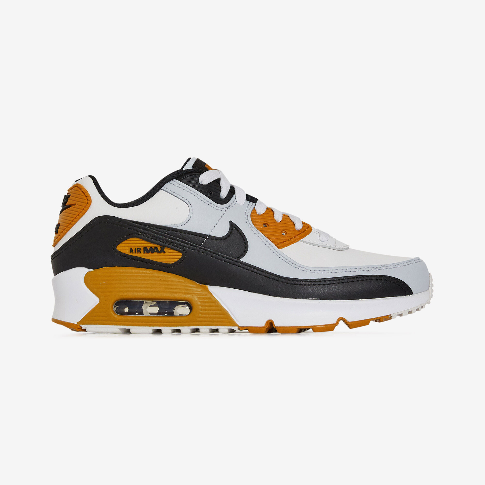 NIKE AIR MAX 90 BIANCO ARANCIONE SNEAKERS BAMBINO Courir