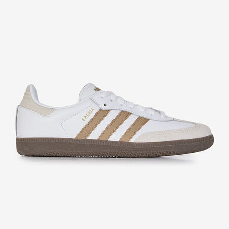 ADIDAS ORIGINALS samba SAMBA OG BIANCO/MARRONE DONNA