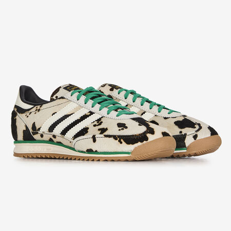 ADIDAS ORIGINALS sl 72 SL 72 COW PONY HAIR BIANCO/MARRONE DONNA