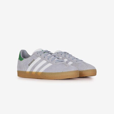 ADIDAS ORIGINALS gazelle GAZELLE GRIGIO/VERDE BAMBINO
