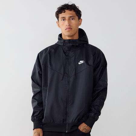 NIKE JACKET WINDRUNNER NERO/BIANCO UOMO