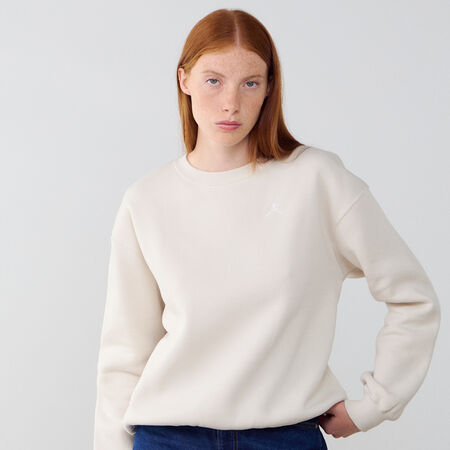 JORDAN SWEAT CREW BROOKLYN BEIGE/BIANCO DONNA