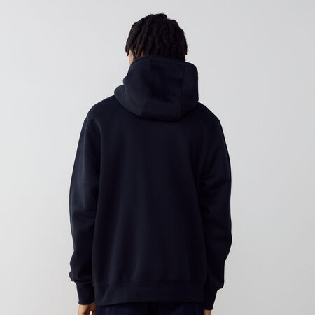 NIKE HOODIE CLUB SMALL LOGO NOIR UOMO