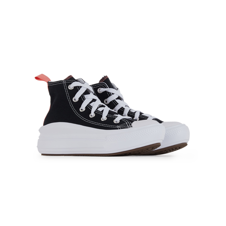 CONVERSE move CHUCK TAYLOR ALL STAR MOVE HI NOIR/CORAIL BAMBINO