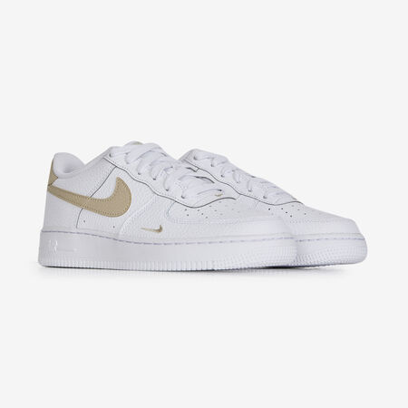 NIKE air force 1 AIR FORCE 1 LOW MINI SWOOSH BIANCO/BEIGE RAGAZZO