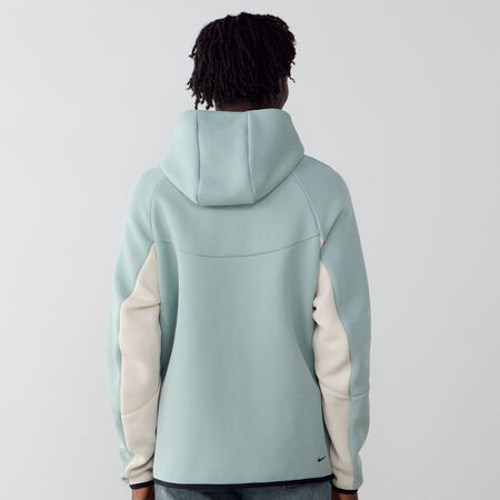 NIKE JACKET TECH FLEECE FZ BLU/BEIGE UOMO