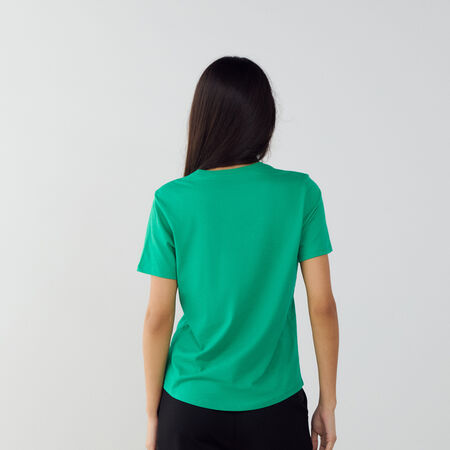 NIKE TEE SHIRT CLUB VERDE/BIANCO DONNA