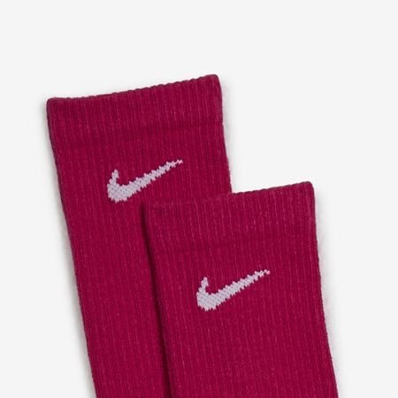 NIKE CHAUSSETTES X3 CREW EVERYDAY ROSA UOMO