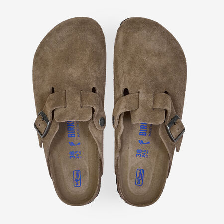 BOSTON SUEDE DARK TEA : MARRONE