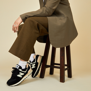 Scarpe NEW BALANCE 574 Donna NERO Collezione 2024 Acquista