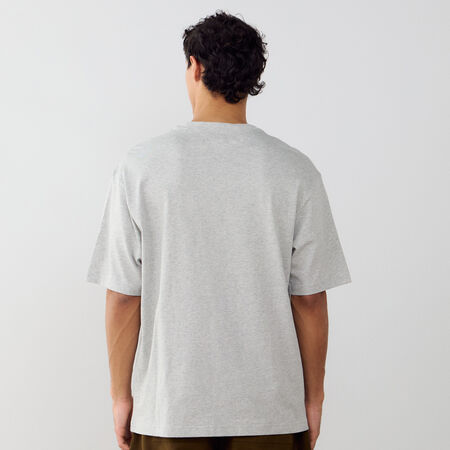 JORDAN TEE SHIRT JUMPMAN GRIGIO/BIANCO UOMO