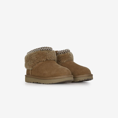 UGG classic mini CLASSIC ULTRA MINI MAXI CURLY MARRONE NEONATO