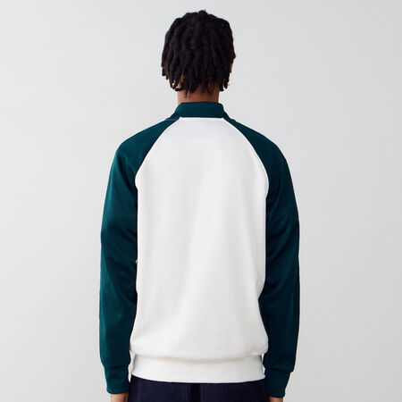 ADIDAS ORIGINALS JACKET FZ SUPERSTAR BIANCO/VERDE UOMO