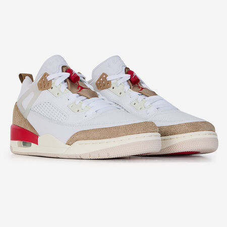 JORDAN Spizike JORDAN SPIZIKE LOW BIANCO/ROJO UOMO