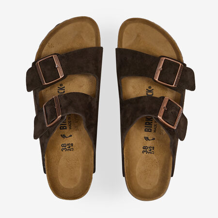 BIRKENSTOCK arizona ARIZONA SUEDE MOCCA MARRONE DONNA