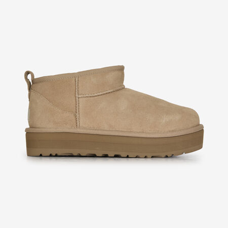 UGG classic mini CLASSIC ULTRA MINI PLATFORM BEIGE RAGAZZO