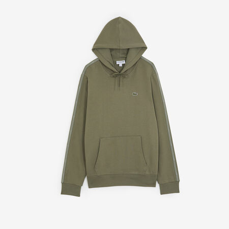 LACOSTE HOODIE CORE TAPE VERDE UOMO