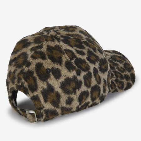 NEW ERA 9FORTY WOMEN NY LEO AOP MARRONE/BEIGE DONNA